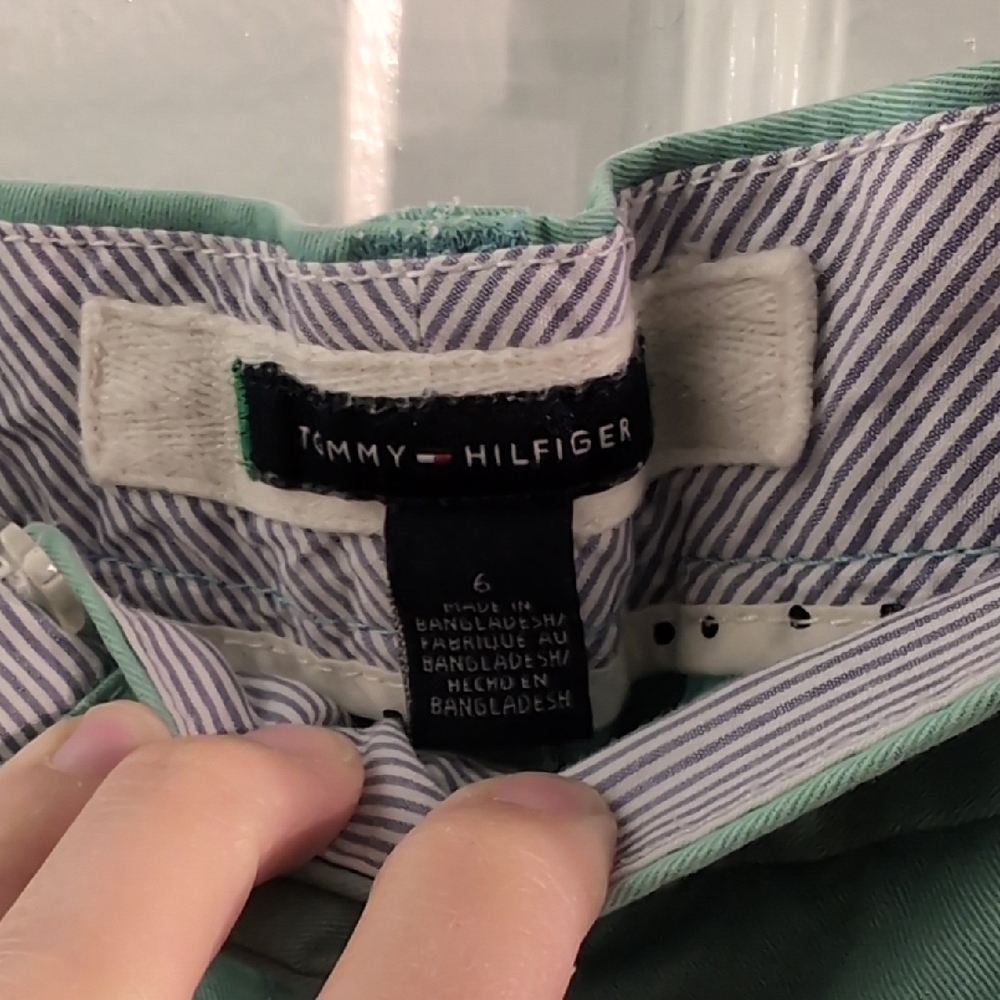 Tommy Hilfiger Light Green Pants - Picture 2 of 6
